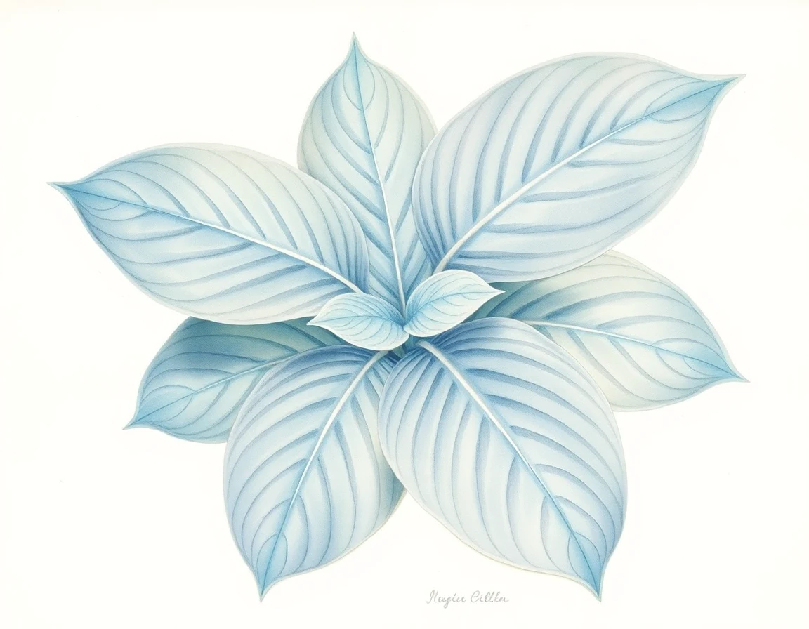 Hosta 'Cosmic DNA'