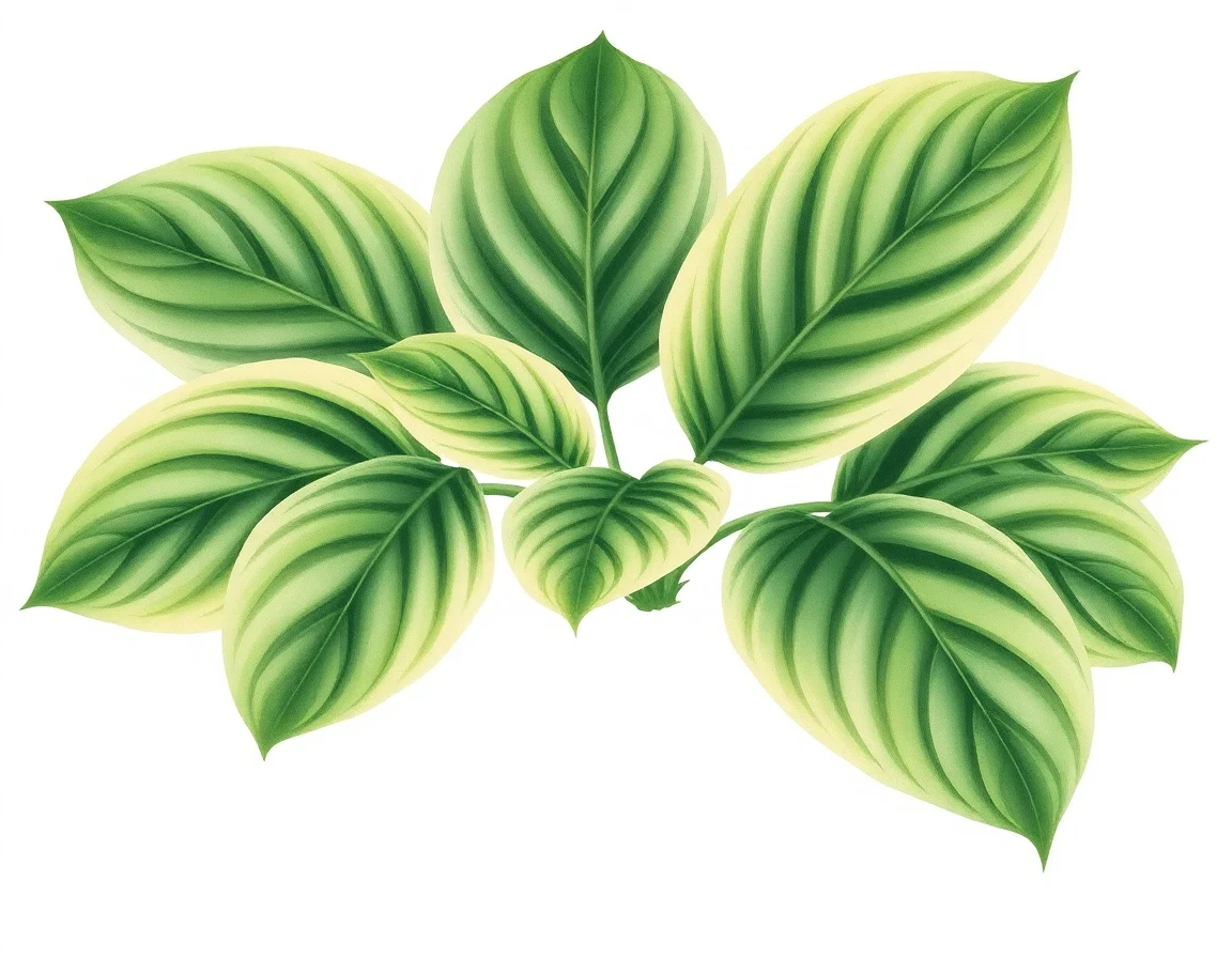 Hosta 'Cosmic Hippie'