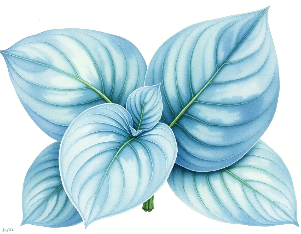 Hosta 'Cosmic Patchwork'