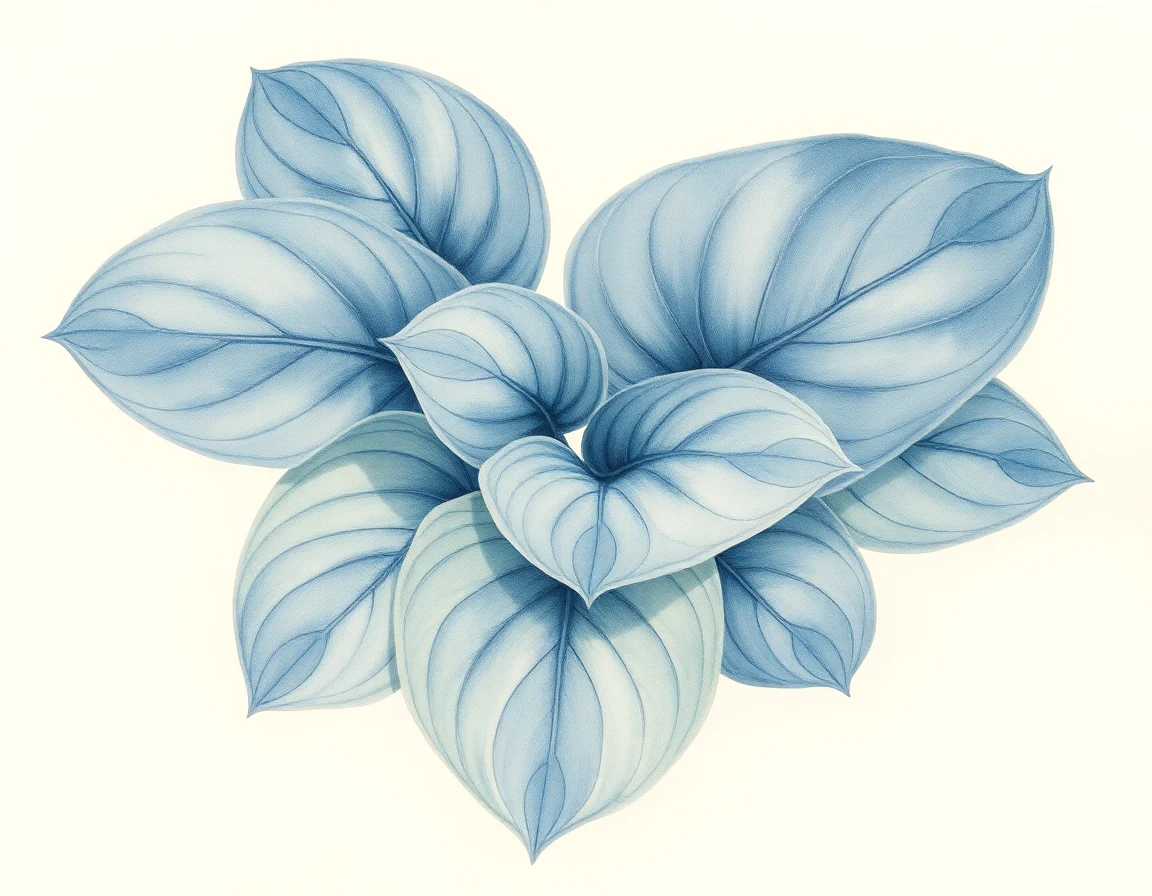 Hosta 'Cosmic Rain'