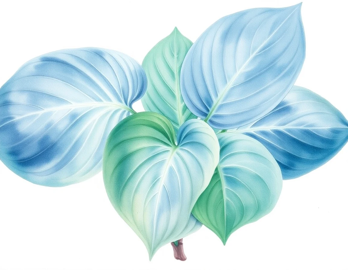 Hosta 'Cosmic Reaction'