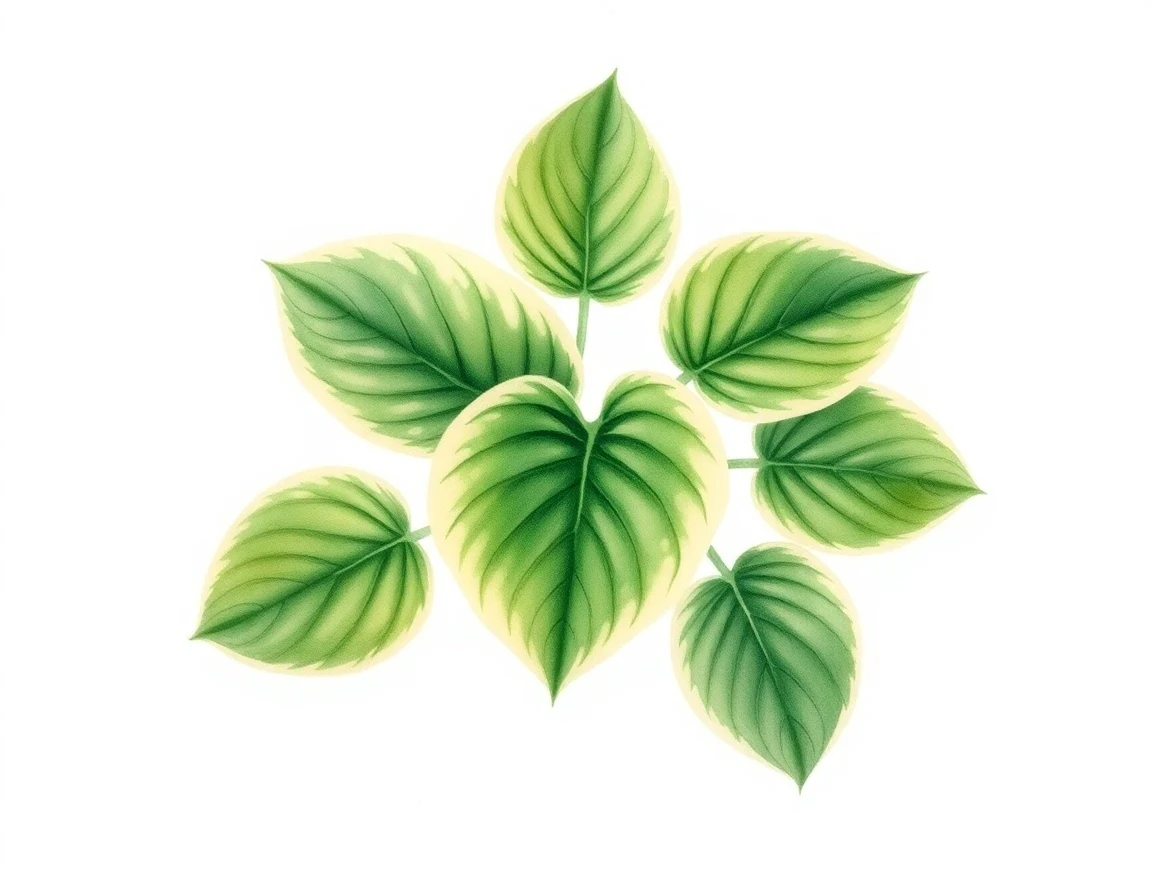 Hosta 'Crepe Suzette'