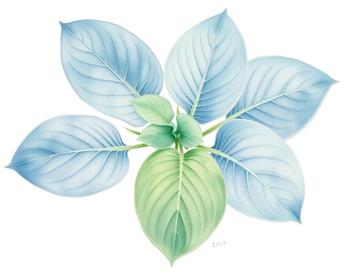 Hosta 'Crinkled Leather'