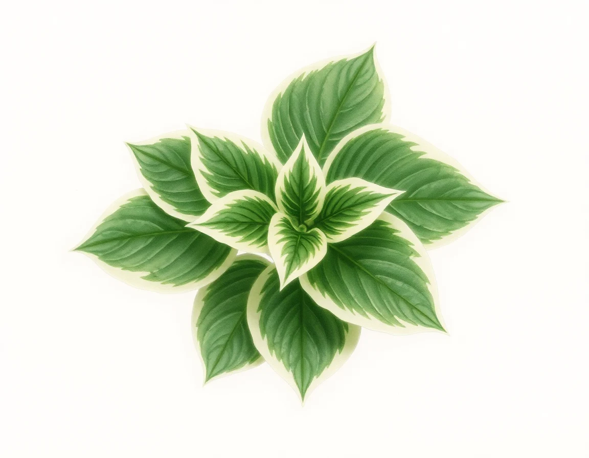 Hosta 'Crown Prince'