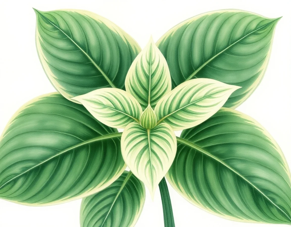 Hosta 'Crows Landing Fairy Ghost'