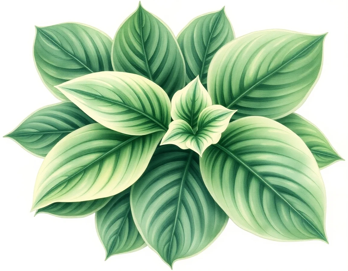 Hosta 'Crows Landing Lime Sorbet'