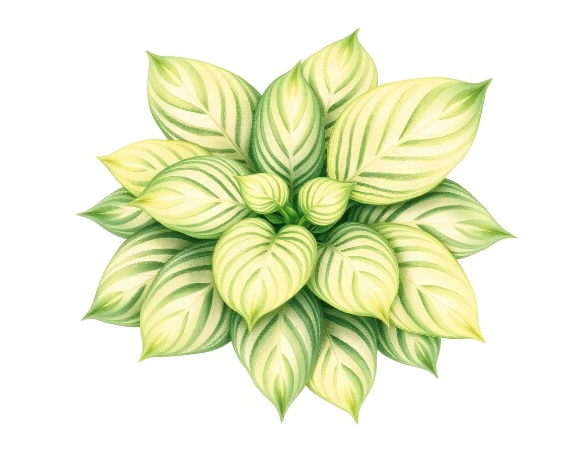 Hosta 'Crystal Chimes'