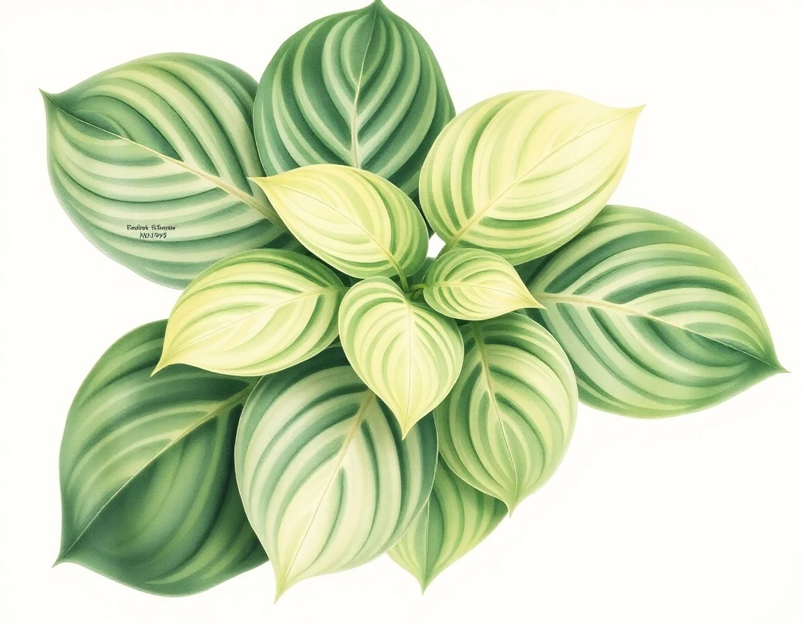 Hosta 'Crystal Glaze'