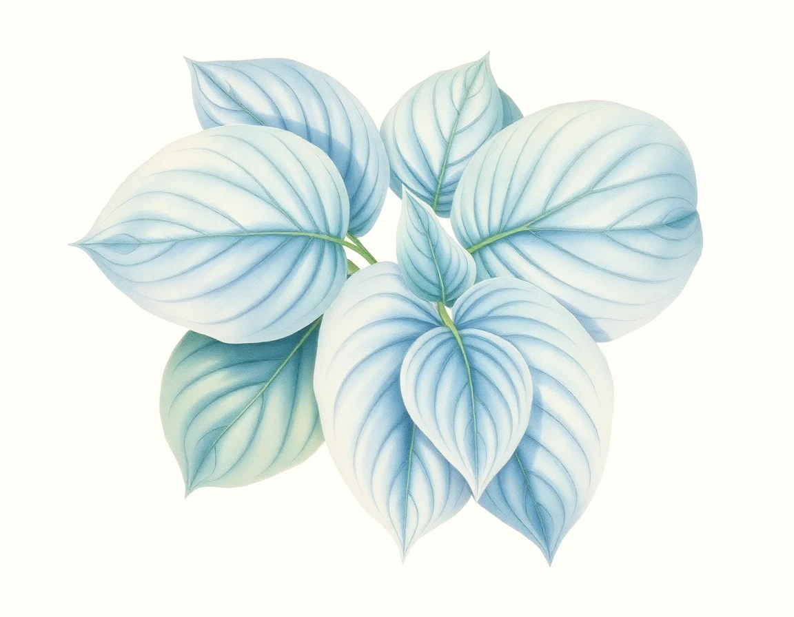 Hosta 'Dale's Blue Gray'