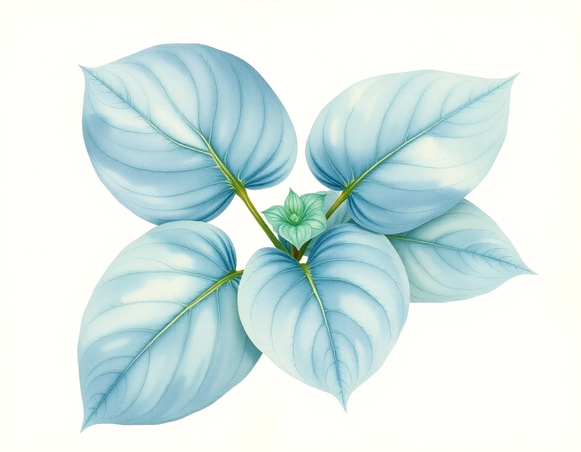 Hosta 'Delaware Blue Hen'