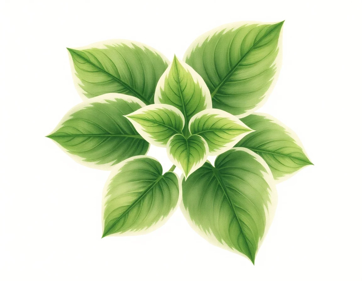 Hosta 'Diamond Tiara'