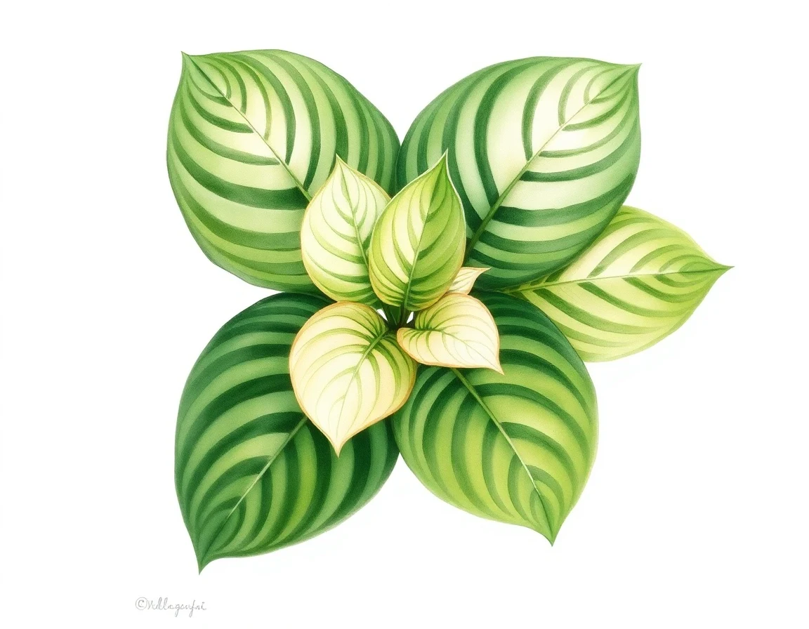 Hosta 'Doctor Fu Manchu'