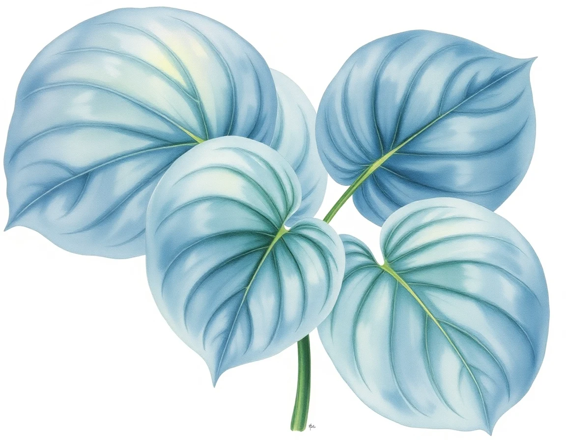 Hosta 'Downpour'