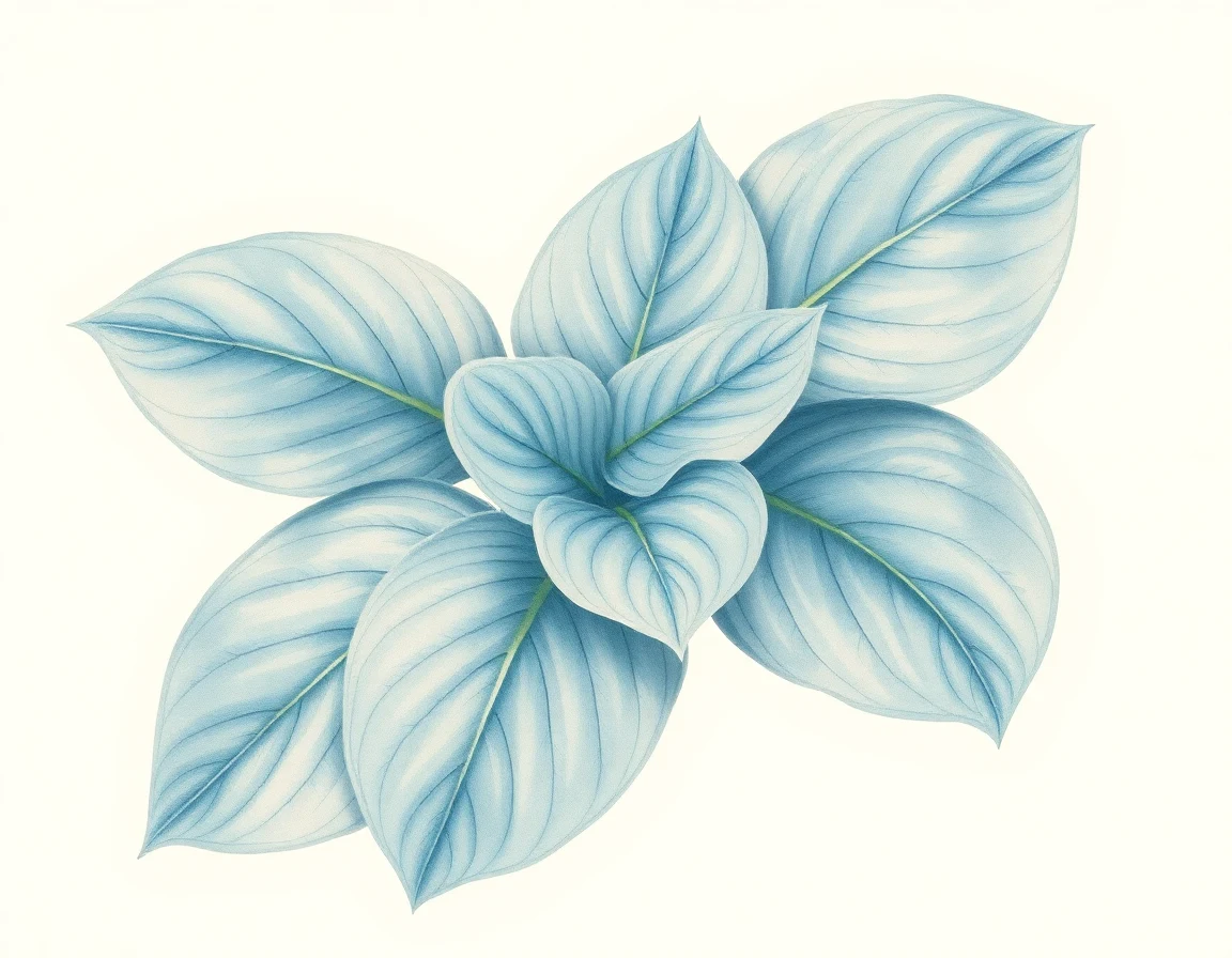 Hosta 'Dragon Fire'
