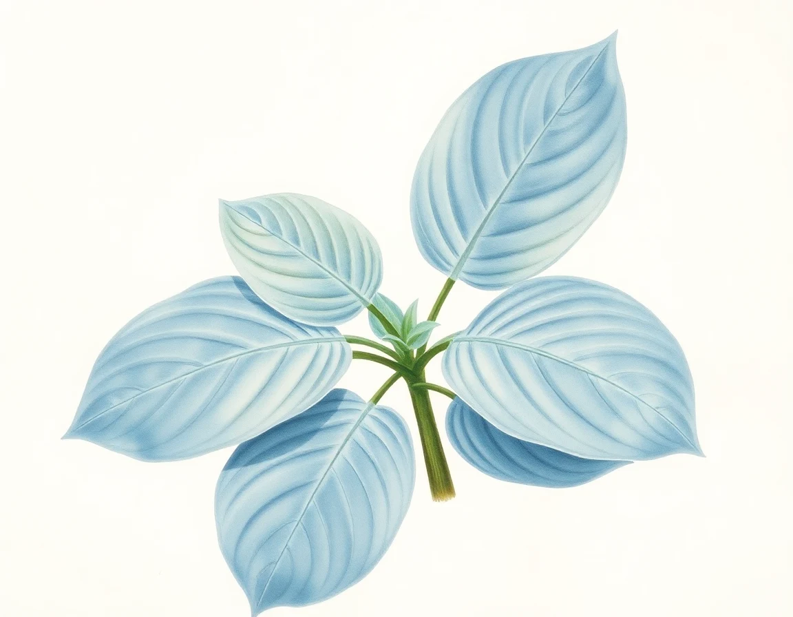Hosta 'Ebony Towers'