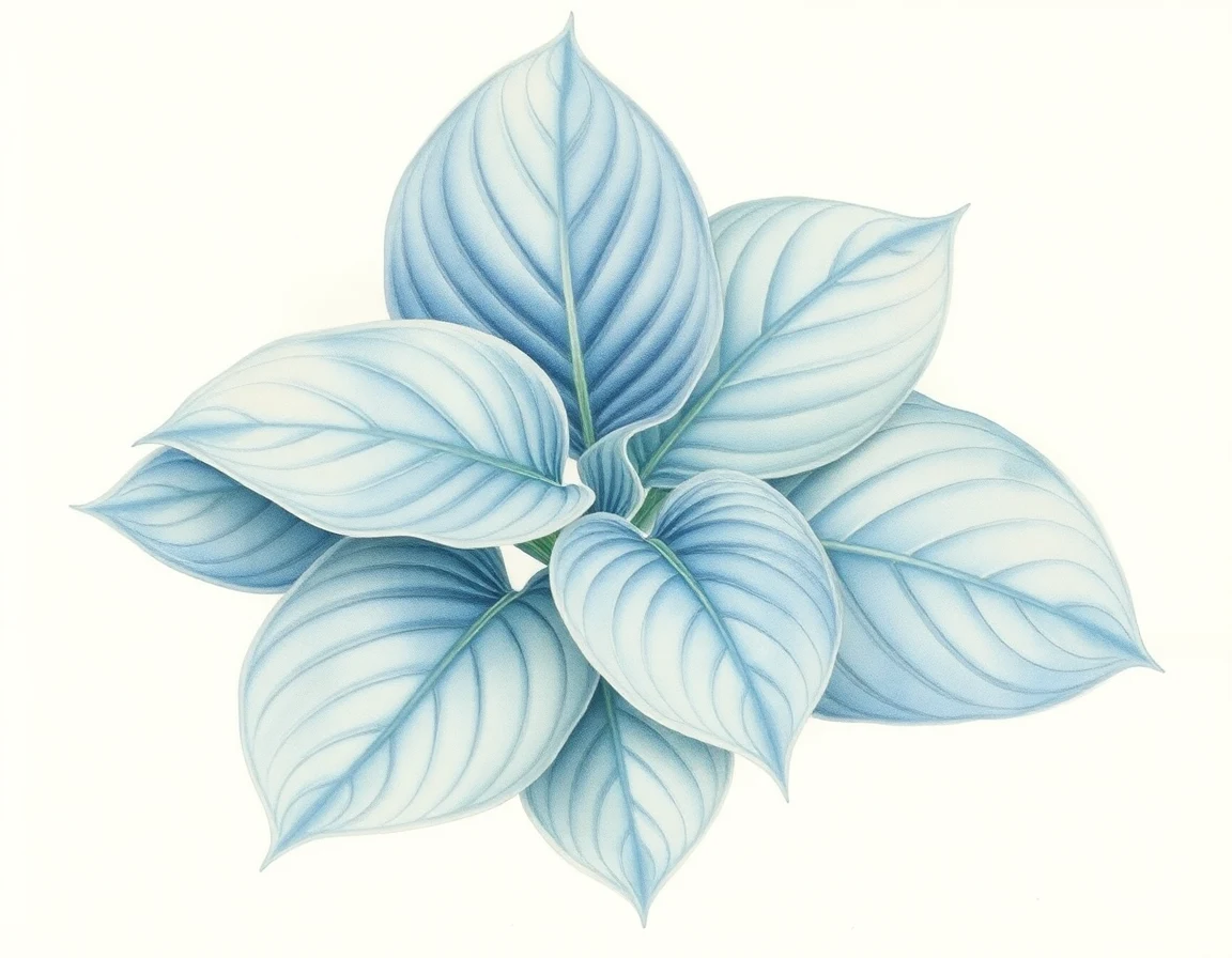 Hosta 'Emerald Crater'