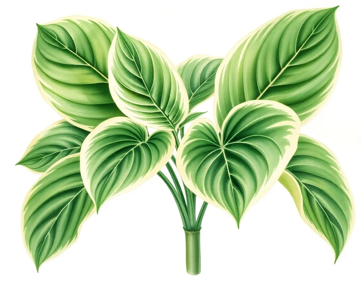 Hosta 'Emerald Crust'
