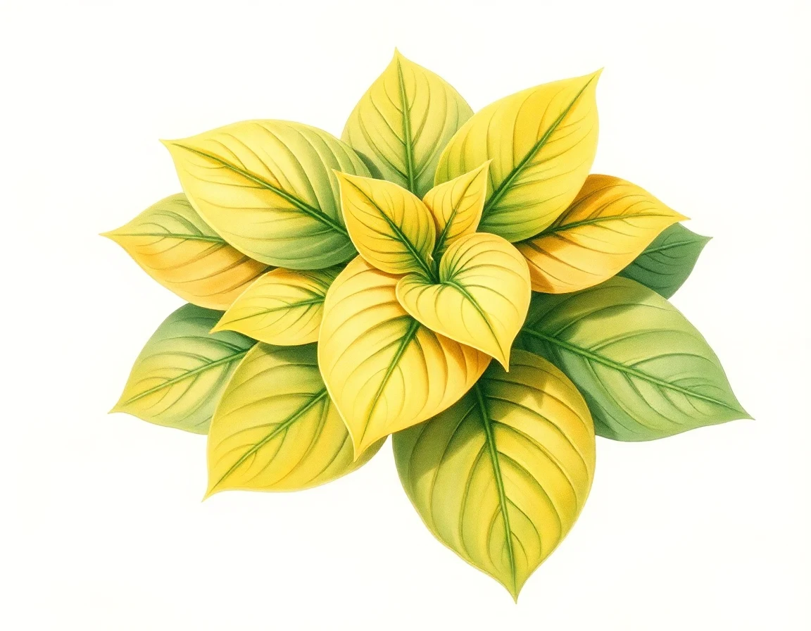 Hosta 'Enduring Beacon'
