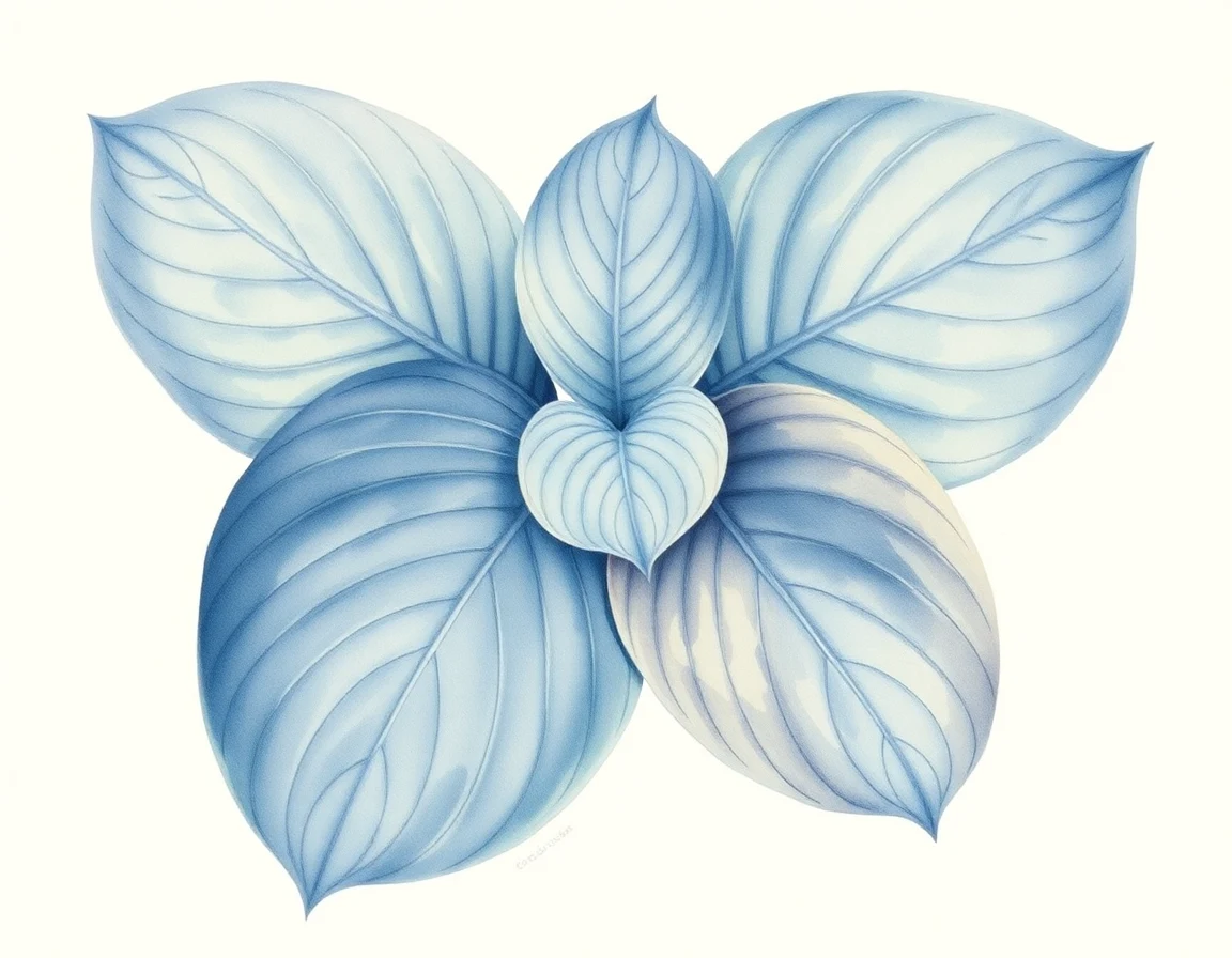 Hosta 'Faded Genes'
