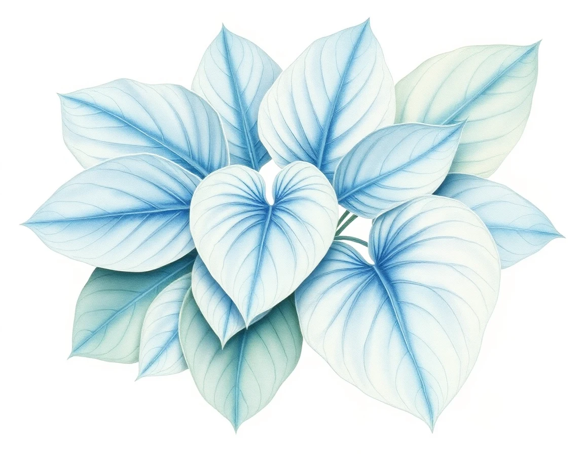 Hosta 'Fallen Angel'