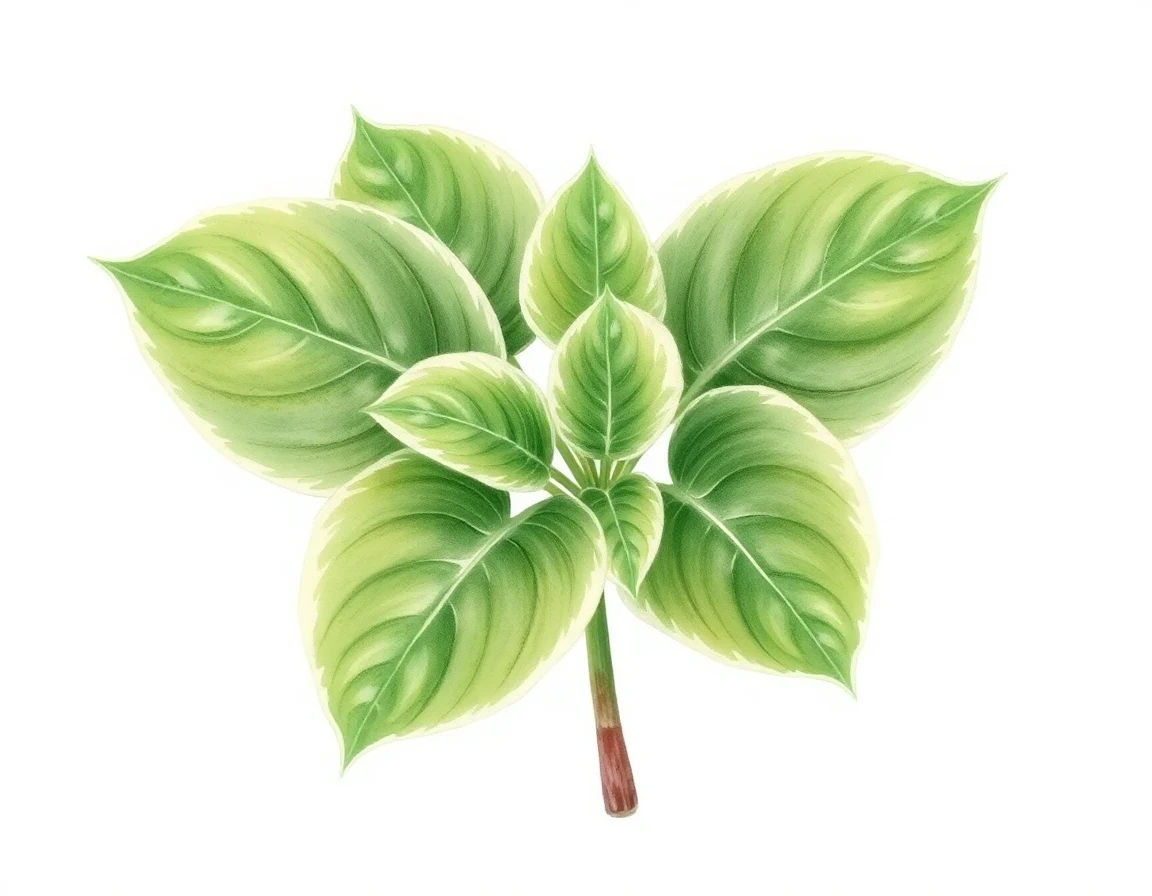 Hosta 'Falling Waters'