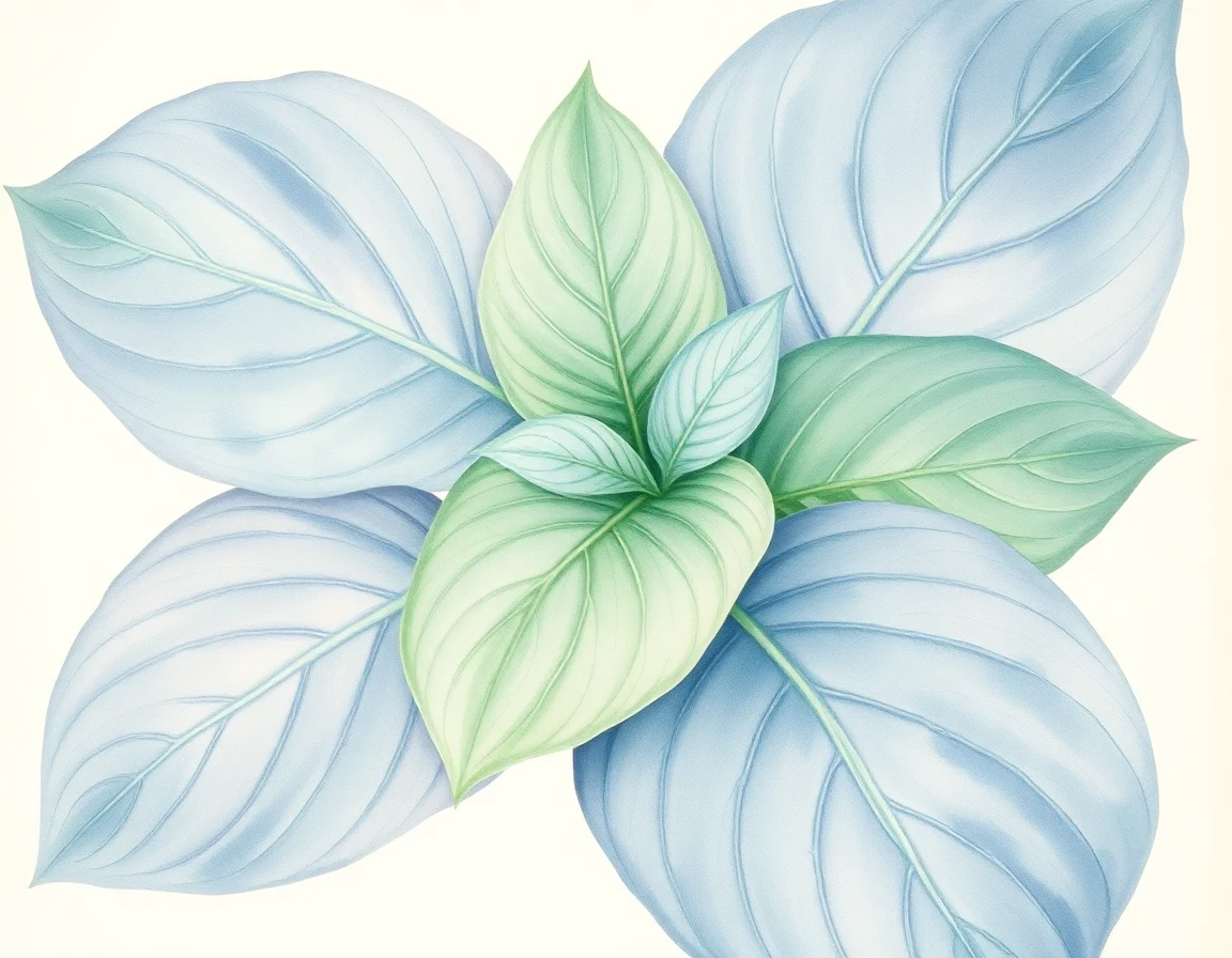 Hosta 'Fire and Brimstone'