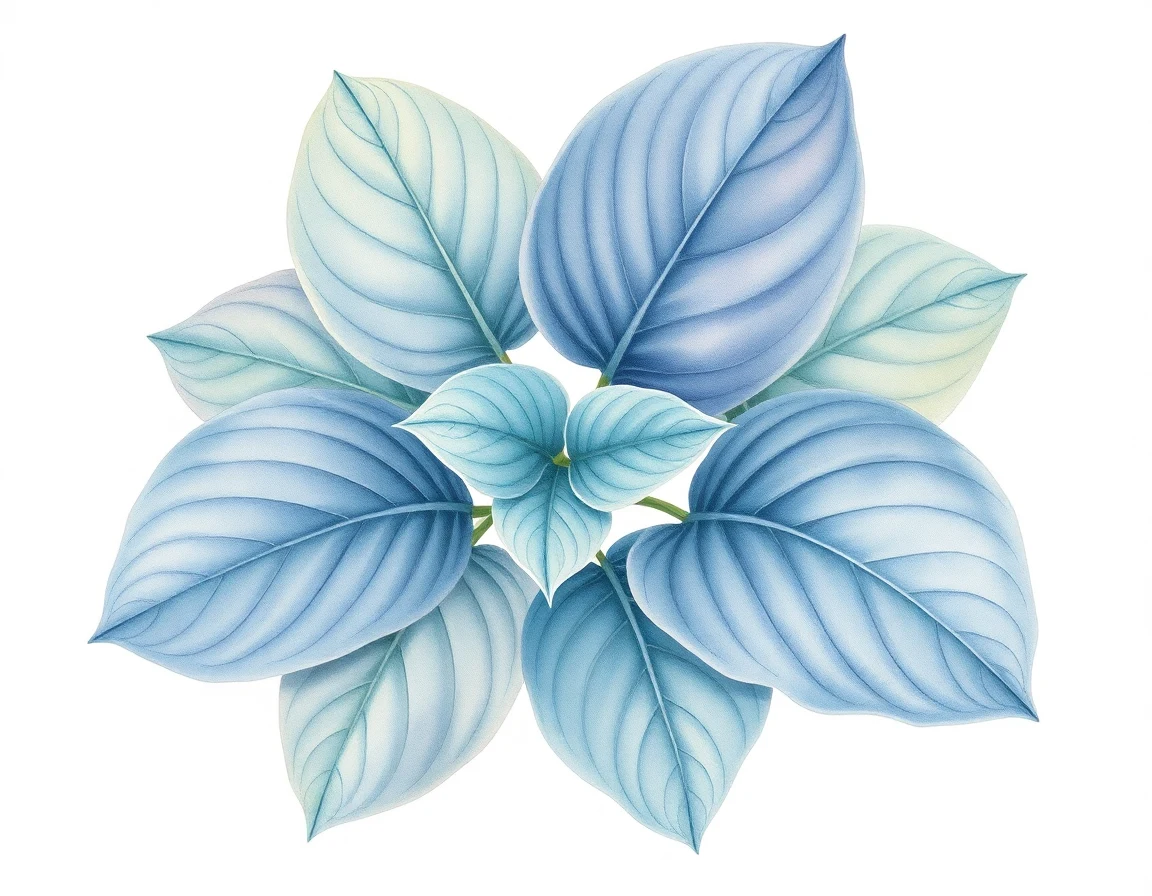 Hosta 'Five O'Clock Shadow'