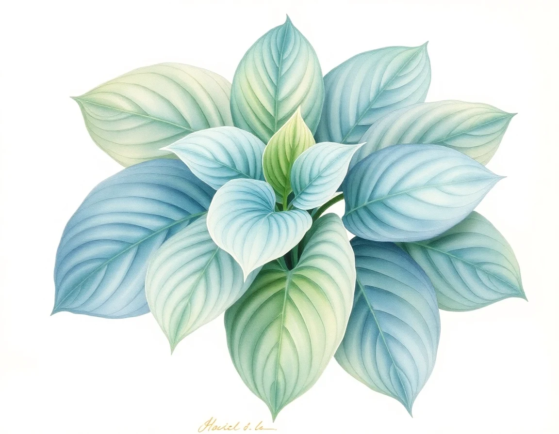 Hosta 'Floppy Disk'