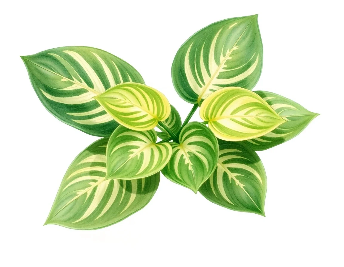 Hosta 'Fourth of July'
