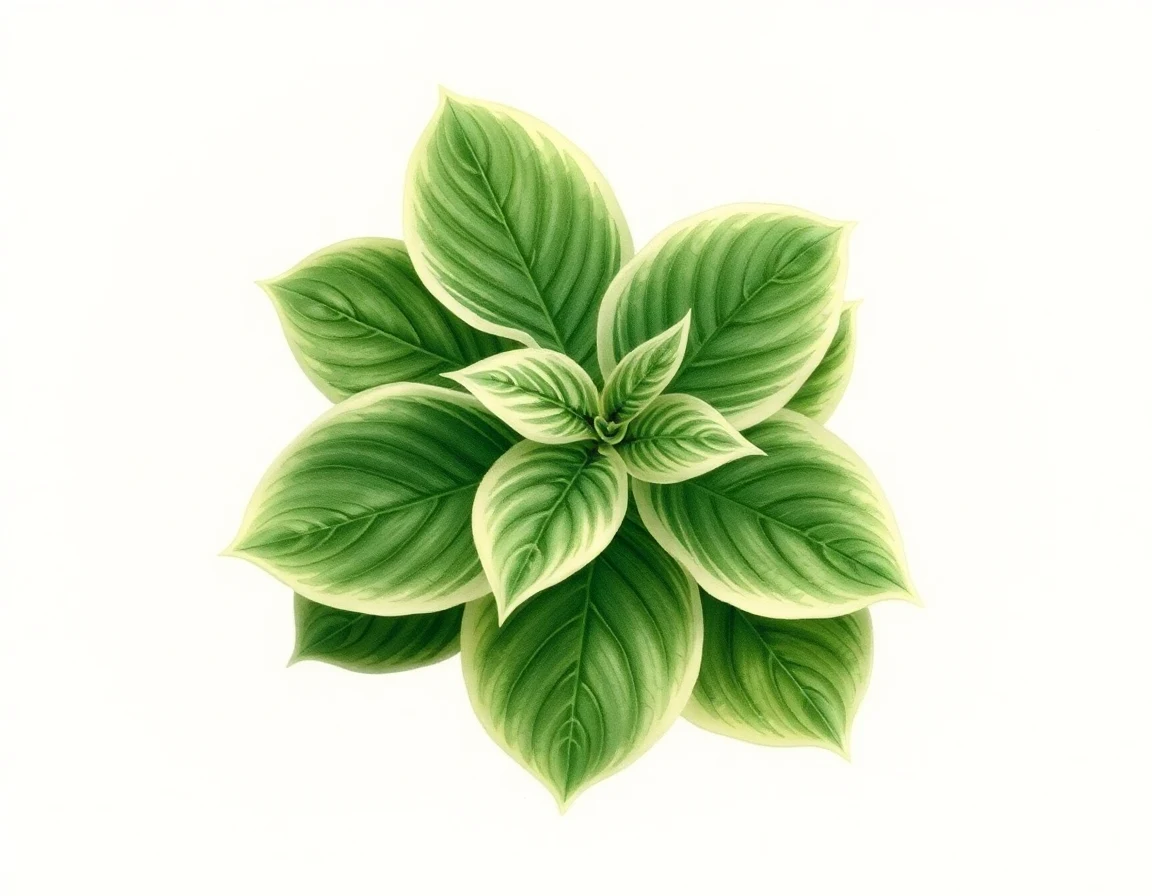 Hosta 'Frostbite'