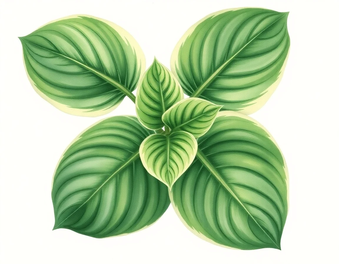 Hosta 'Frozen Margarita'
