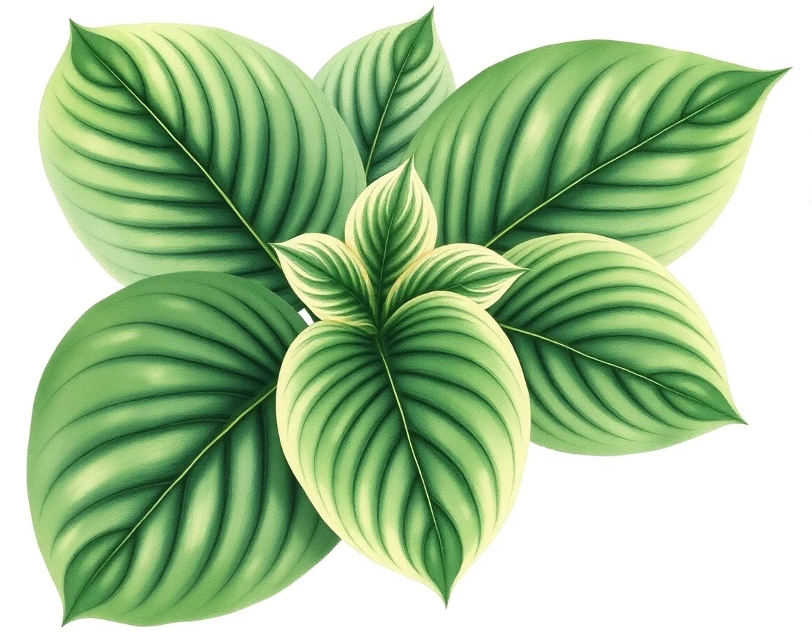 Hosta 'Fudge Ripple'