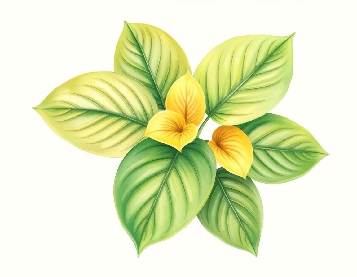 Hosta 'Gold Pan'