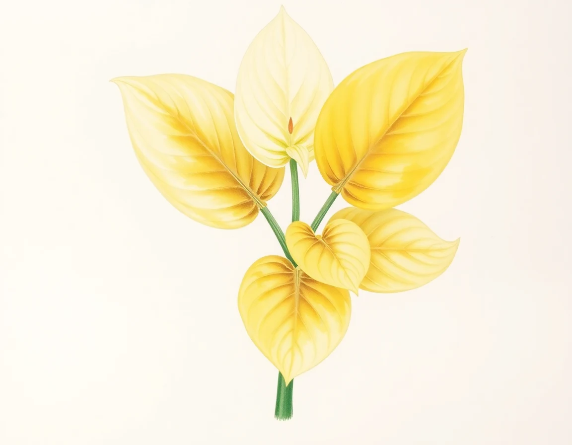 Hosta 'Golden Guernsey'