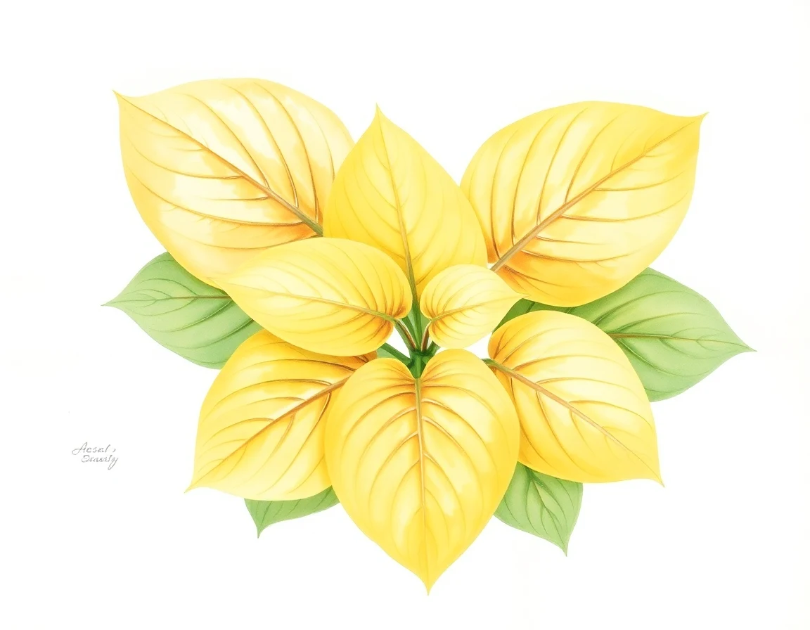 Hosta 'Golden Picture'