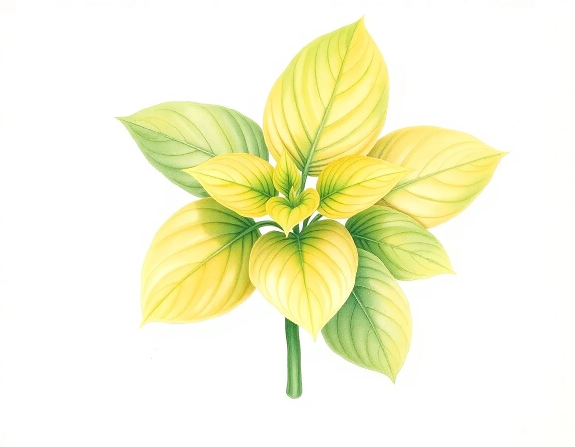 Hosta 'Golden Prayers'