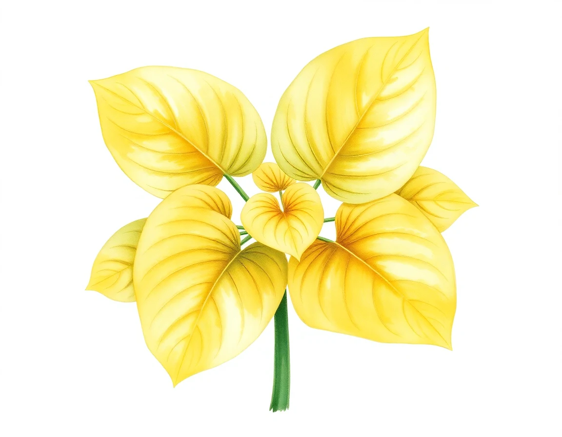Hosta 'Golden Rajah'