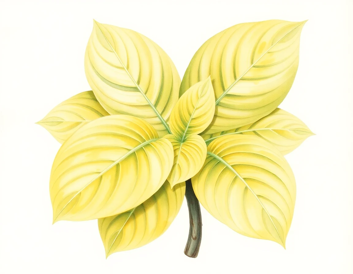Hosta 'Golden Ripples'
