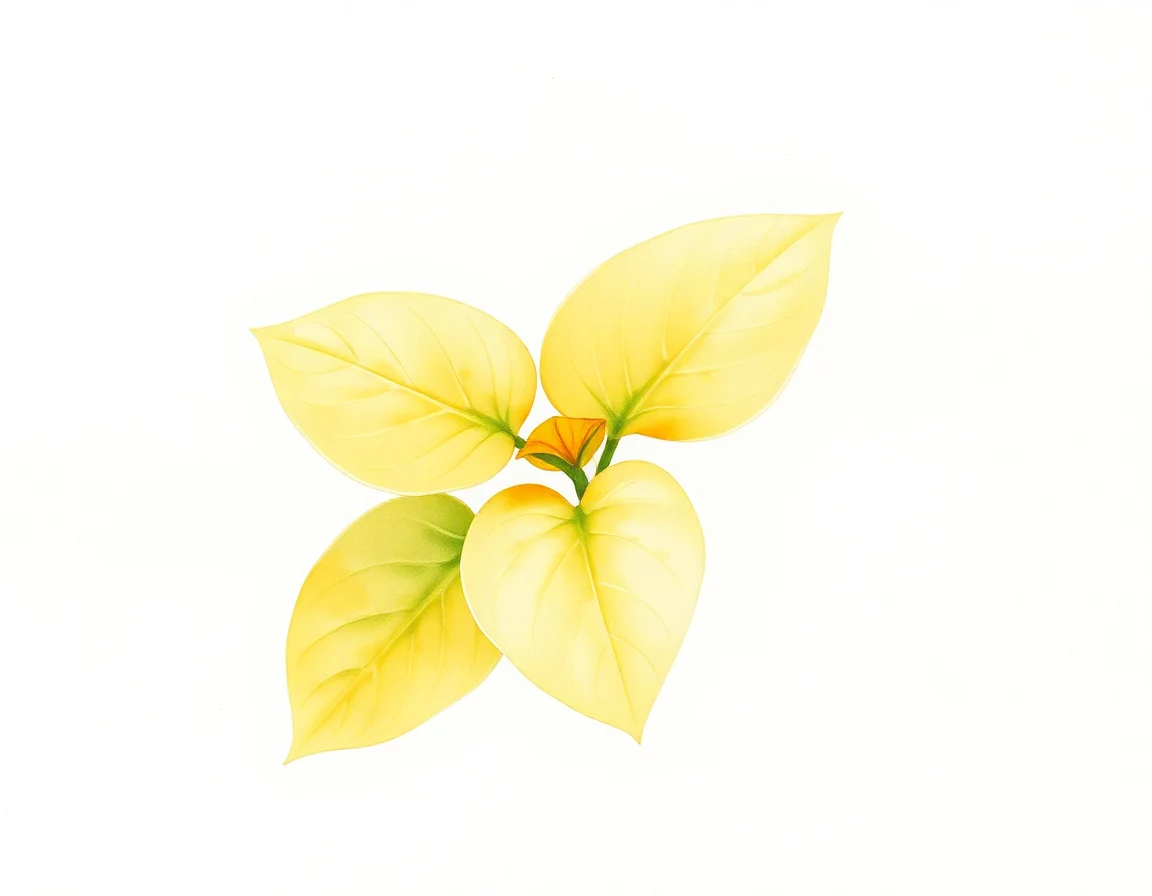 Watercolor illustration of Hosta 'Missy'