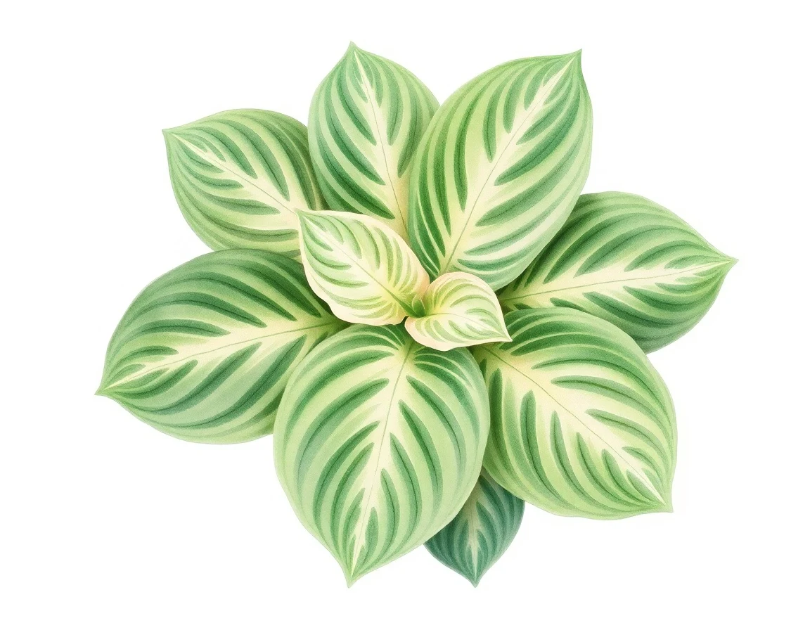 Hosta 'Ringtail'