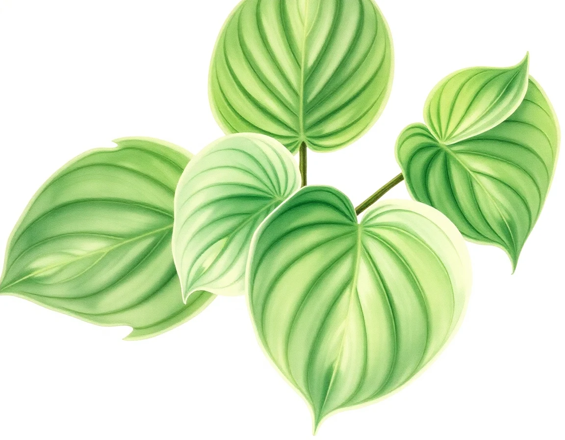 Hosta 'Splashed Leather'