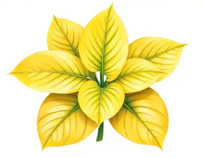 AI-generated watercolor illustration of Hosta 'American Icon' (not a photograph)