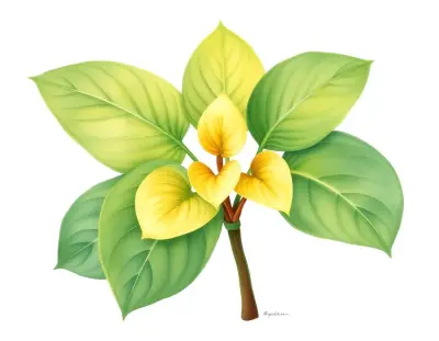 AI-generated watercolor illustration of Hosta 'Andrew M. Wright' (not a photograph)