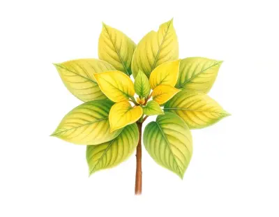 AI-generated watercolor illustration of Hosta 'Broad Avenue Beauty' (not a photograph)