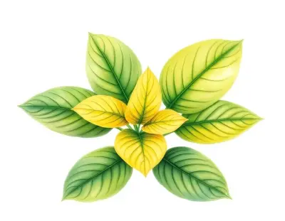 AI-generated watercolor illustration of Hosta 'Brooklynn's Baby Doll' (not a photograph)