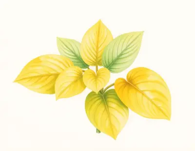 AI-generated watercolor illustration of Hosta 'Colesburg Sonny Boy' (not a photograph)