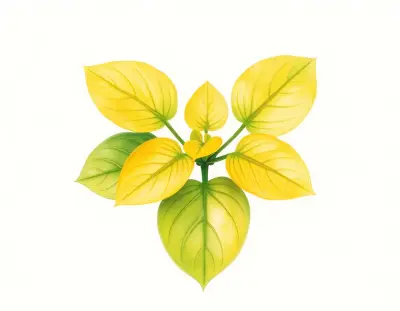 AI-generated watercolor illustration of Hosta 'Dinner Mint' (not a photograph)