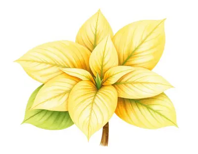 AI-generated watercolor illustration of Hosta 'Great Village' (not a photograph)