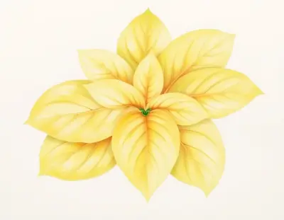 AI-generated watercolor illustration of Hosta 'Heaven Scent' (not a photograph)