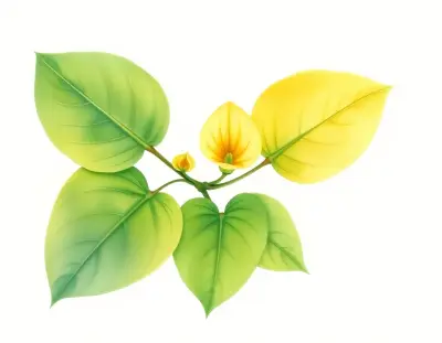 AI-generated watercolor illustration of Hosta 'Honey Do' (not a photograph)